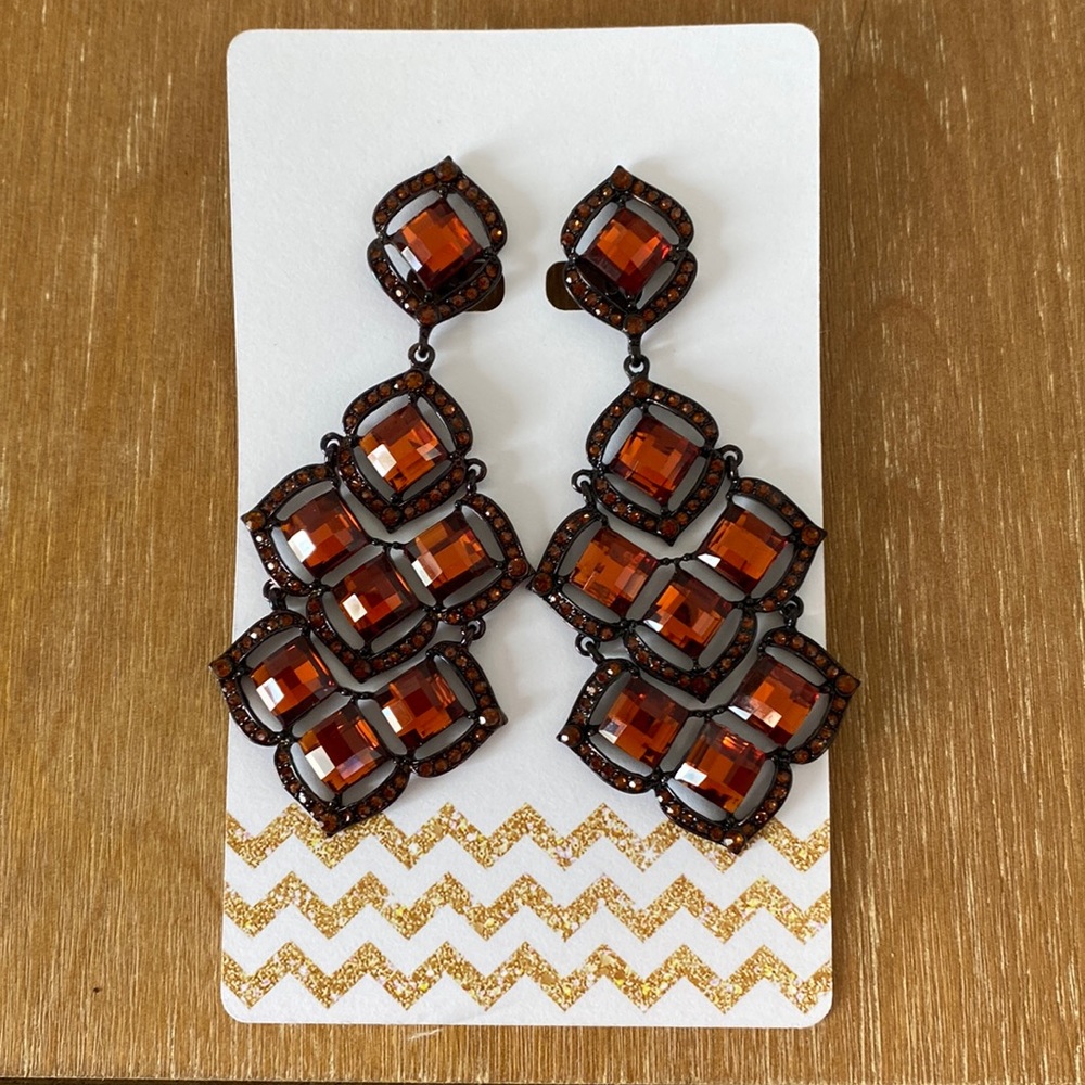 Prom, special occasion, or just sassy clip on earrings